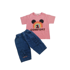 تیشرت شلوارک میکی موس