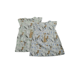 پیراهن شلوارک آبرنگی